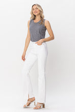 Load image into Gallery viewer, Judy Blue Mid Rise White Bootcut
