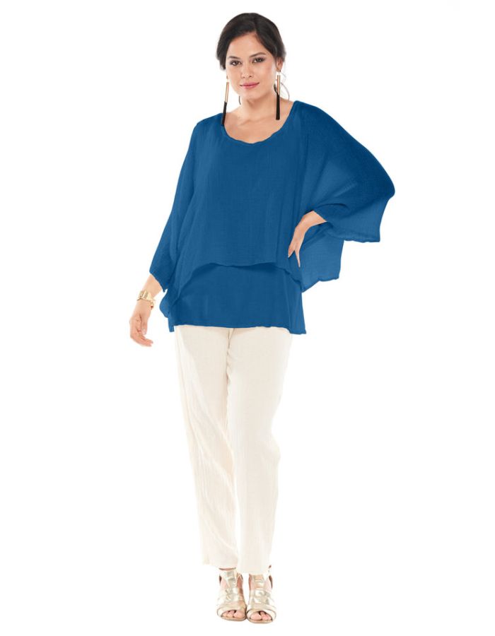 Oh My Gauze Twins Top