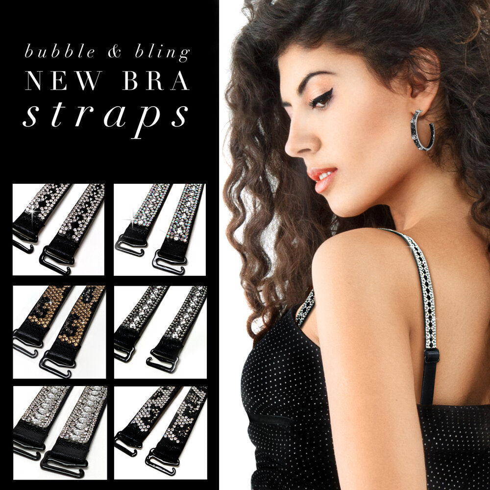 Bubbles And Bling Bra Straps – Vikki'sA Unique Boutique