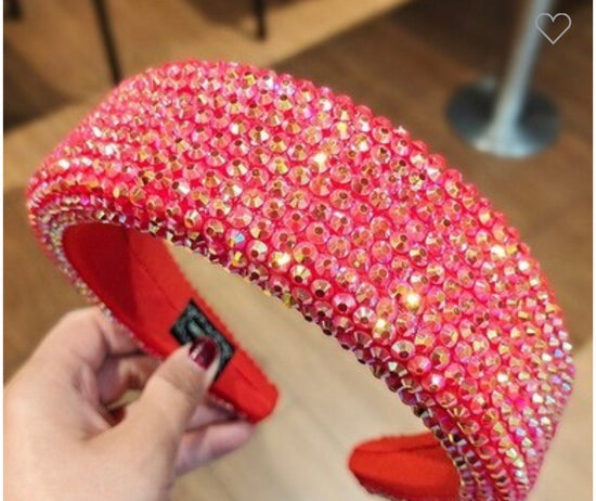Shimmering Crystal Headband