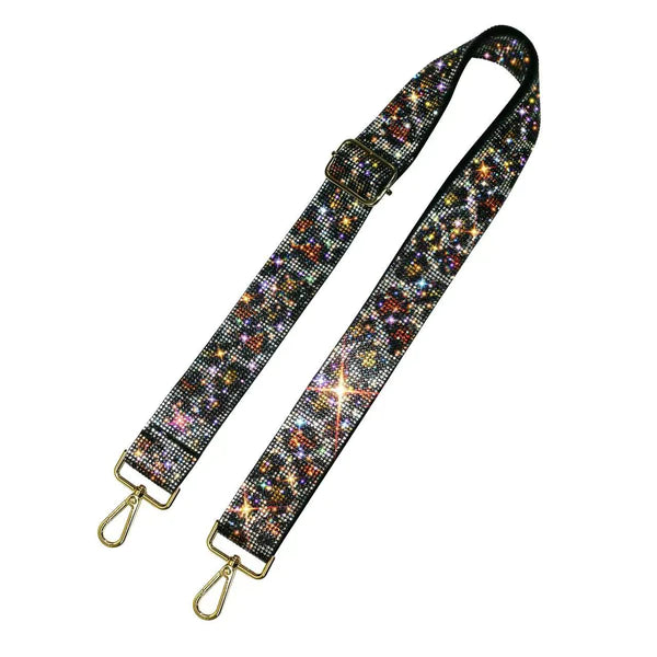 Sparkling Rhinestone Guitar Strap