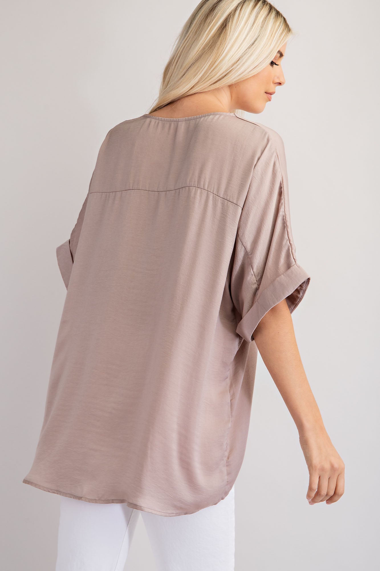 V-Neck High-Low Top *FINAL SALE*