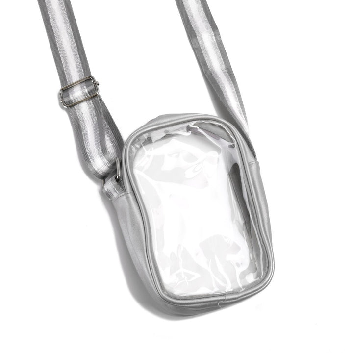 Times Up Clear Handbag