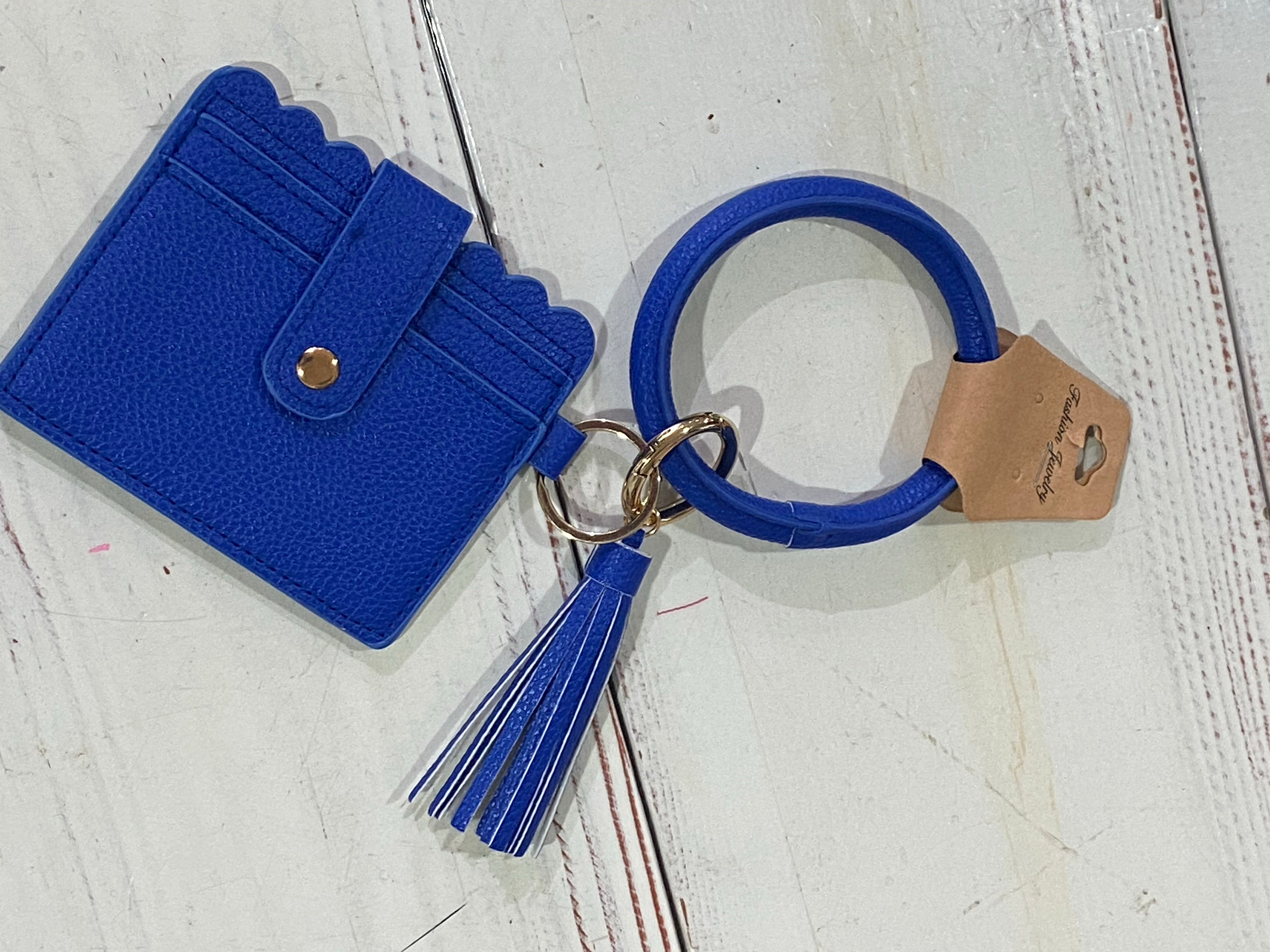 Mini fancy card holder/keychain