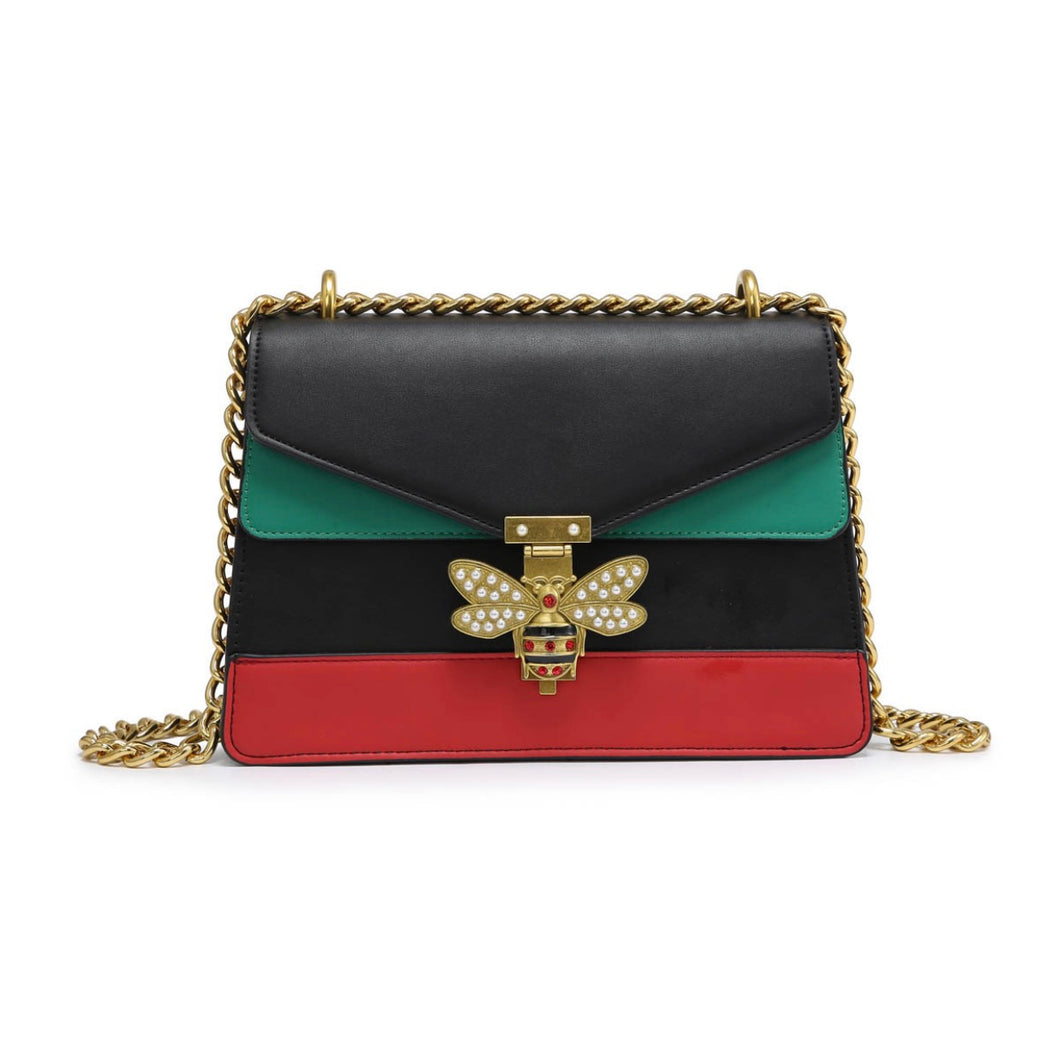 Jeweled Bee Crossbody