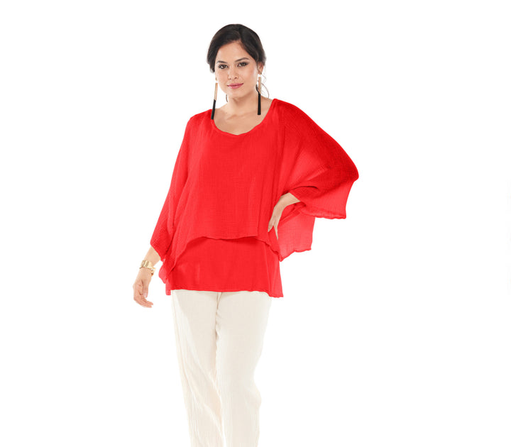 Oh My Gauze Twins Top