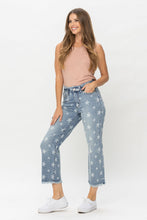 Load image into Gallery viewer, Judy Blue High Waist Star Cropped Straight
