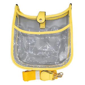 Game Day Clear Crossbody Handbag