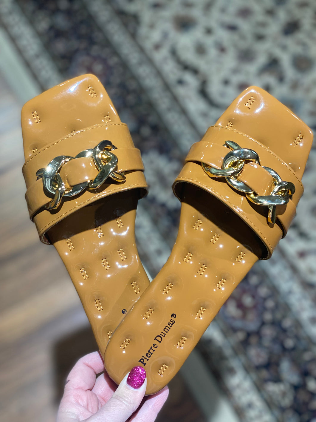 Gold Perfection Sandal