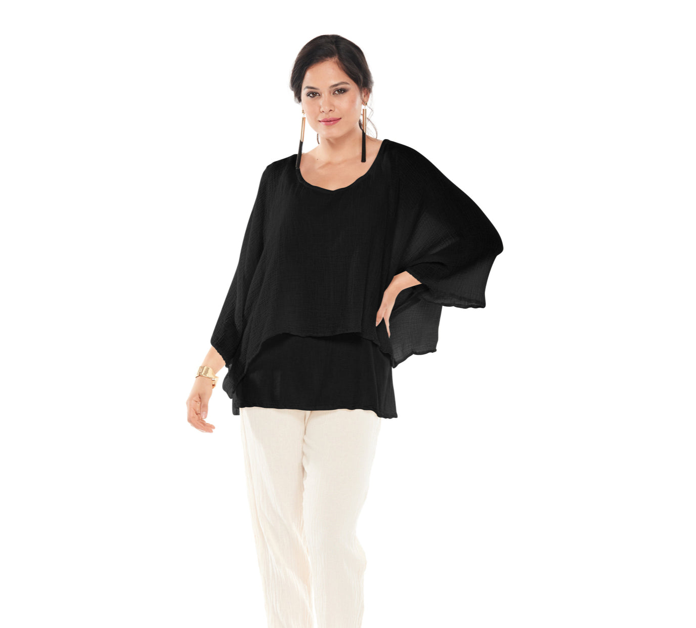 Oh My Gauze Twins Top