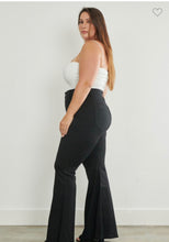 Load image into Gallery viewer, Black Plus Size Bell Bottom
