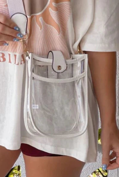 Game Day Mini Clear Crossbody Handbag