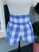 Load image into Gallery viewer, Blue Checker Shorts
