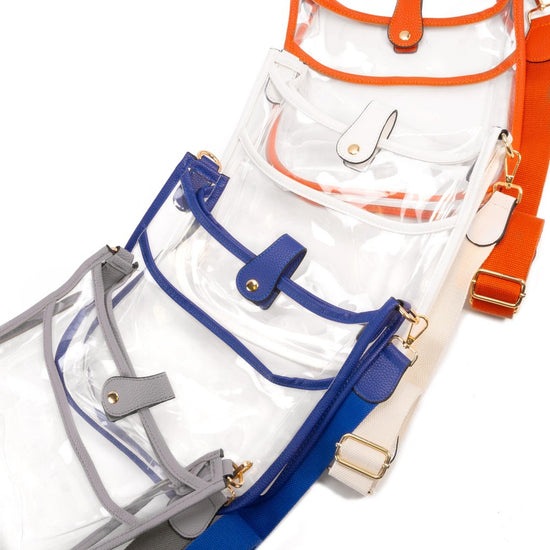 Game Day Clear Crossbody Handbag