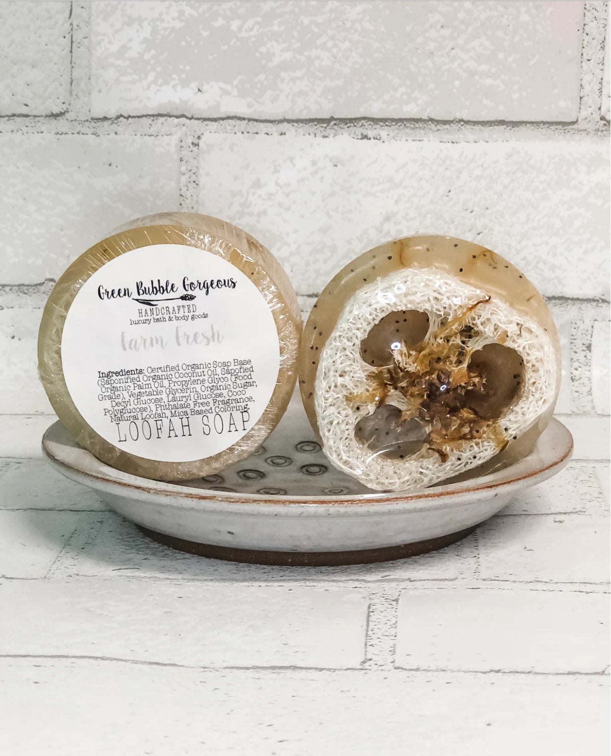 Loofah Bath Rounds