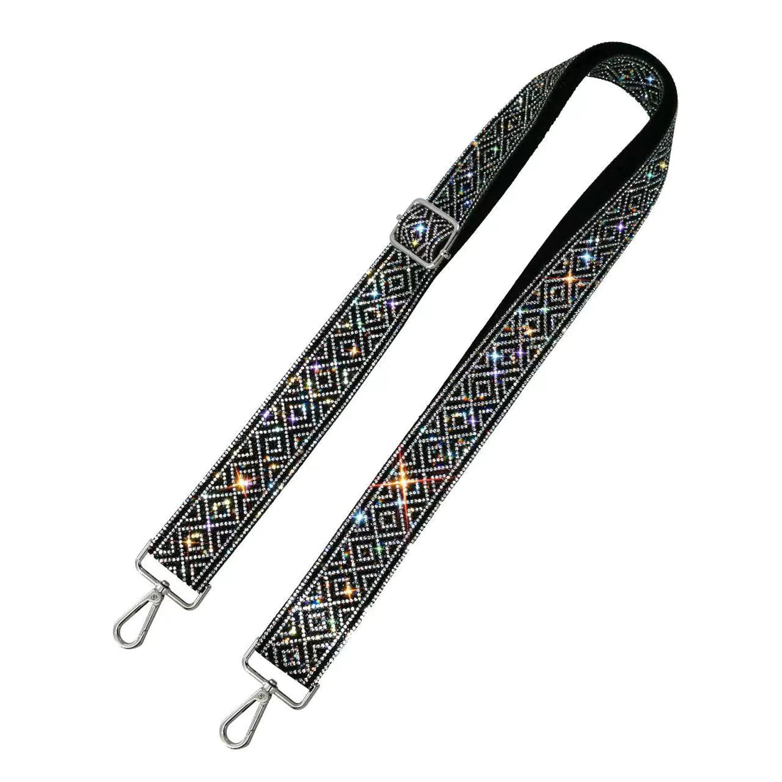 Sparkling Rhinestone Guitar Strap
