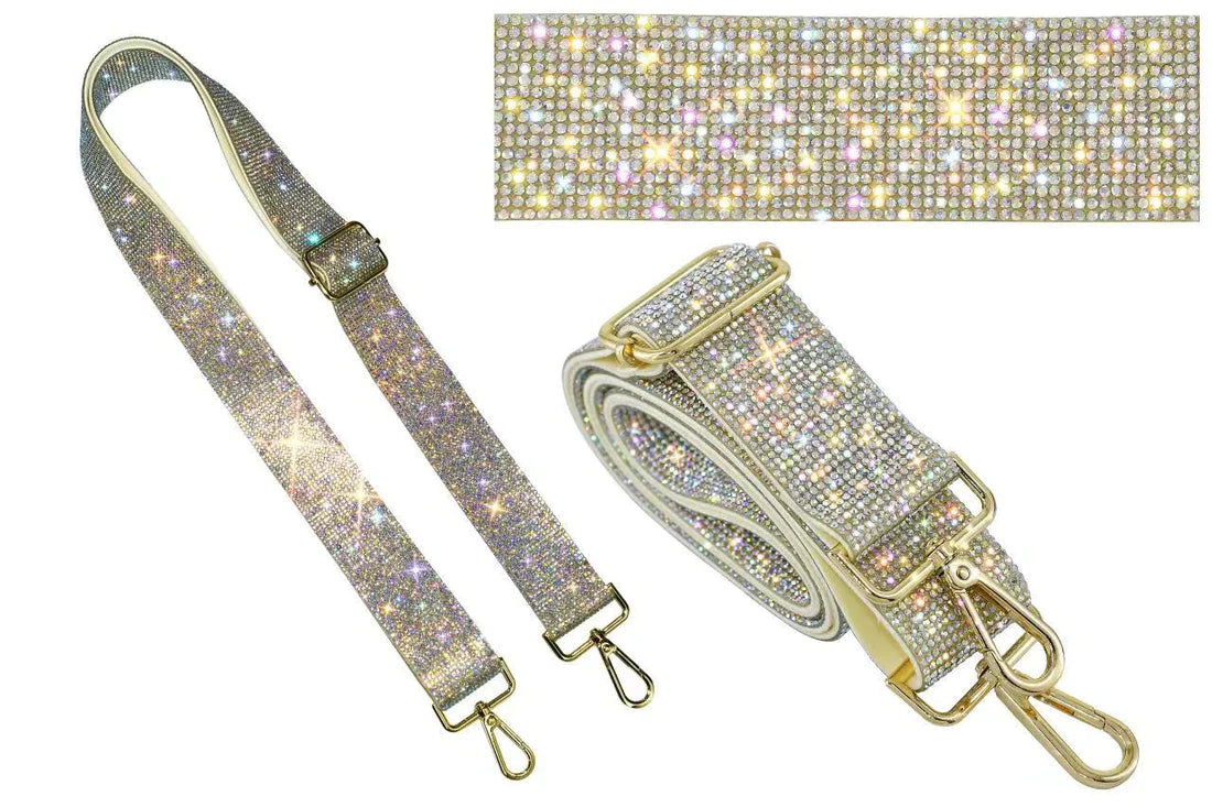 Sparkling Rhinestone Guitar Strap