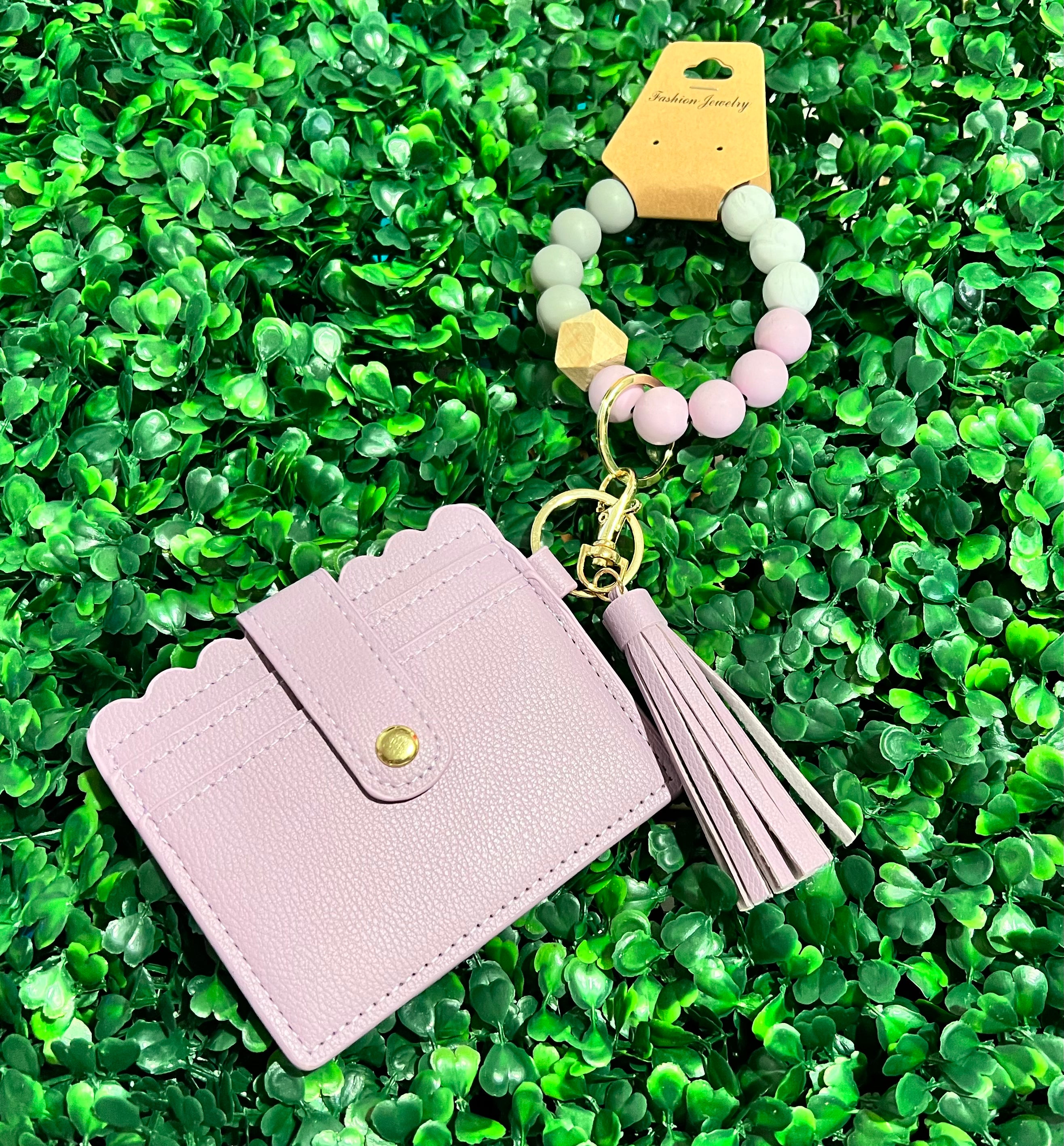Silicone Keychain & Card Holder