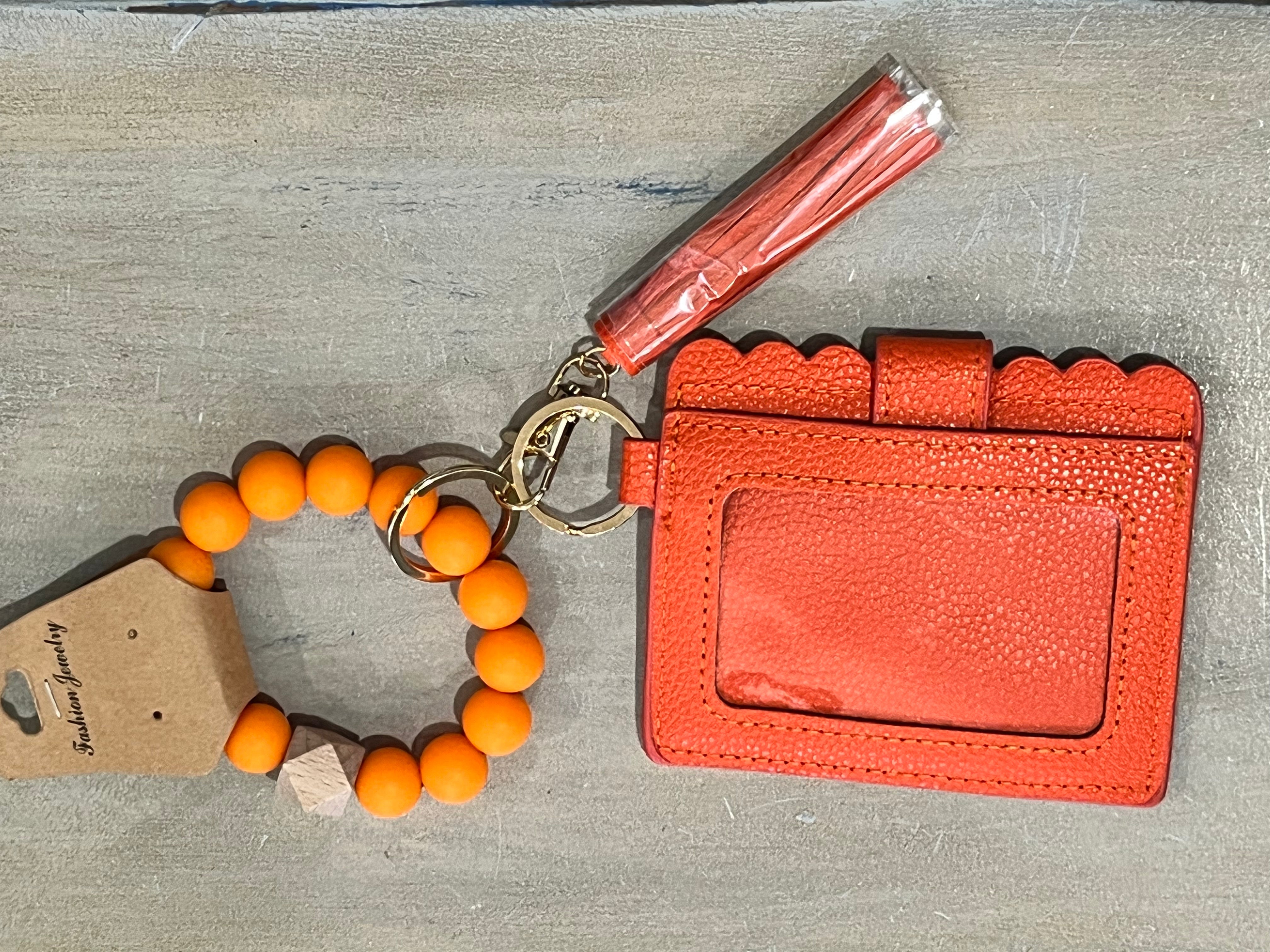 Silicone Keychain & Card Holder