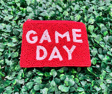 Load image into Gallery viewer, Gameday Seed Bead Coin Purse
