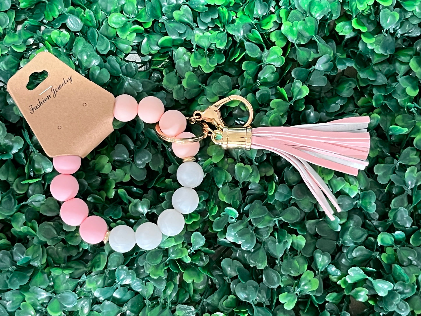 Silicone Beaded Key Rings