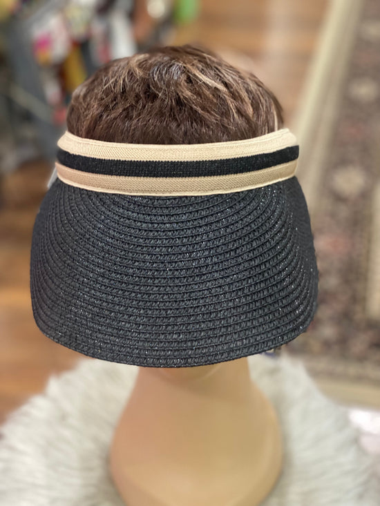 We Walked Straw Visor