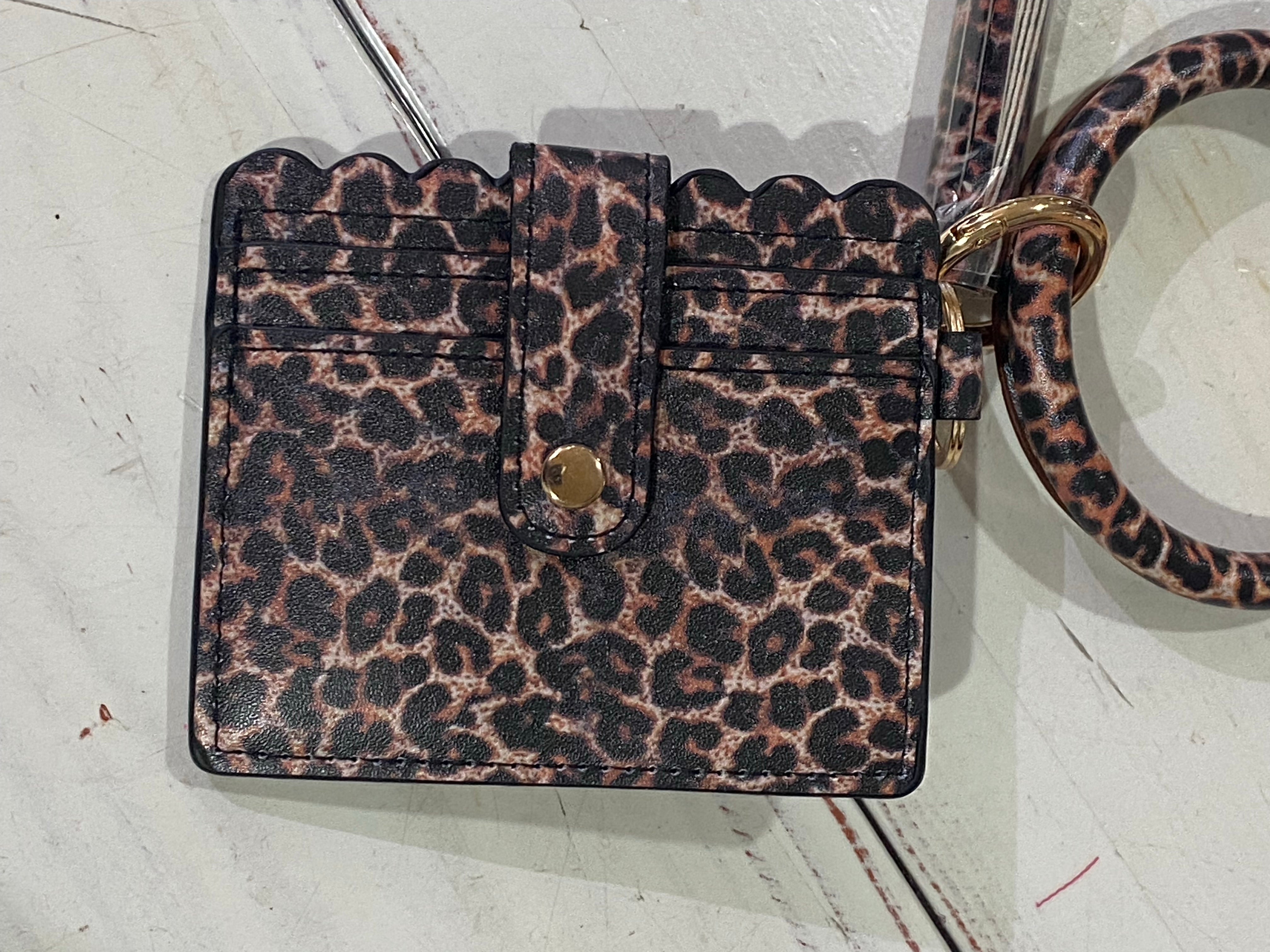 Mini fancy card holder/keychain