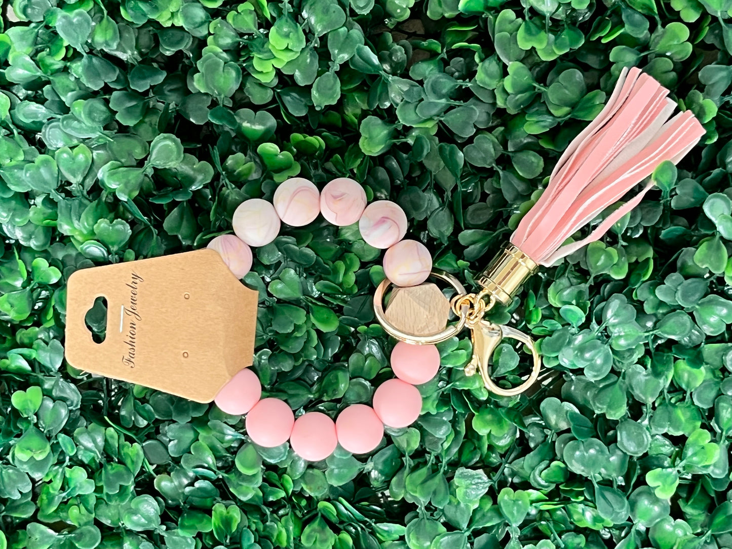 Silicone Beaded Key Rings