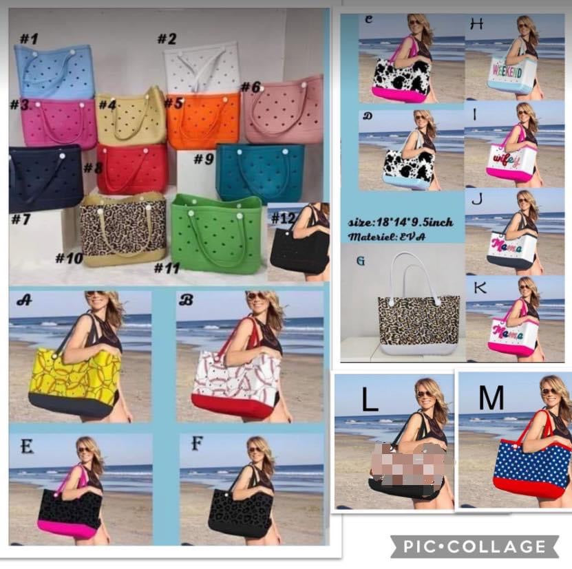Tote Me Round Bags