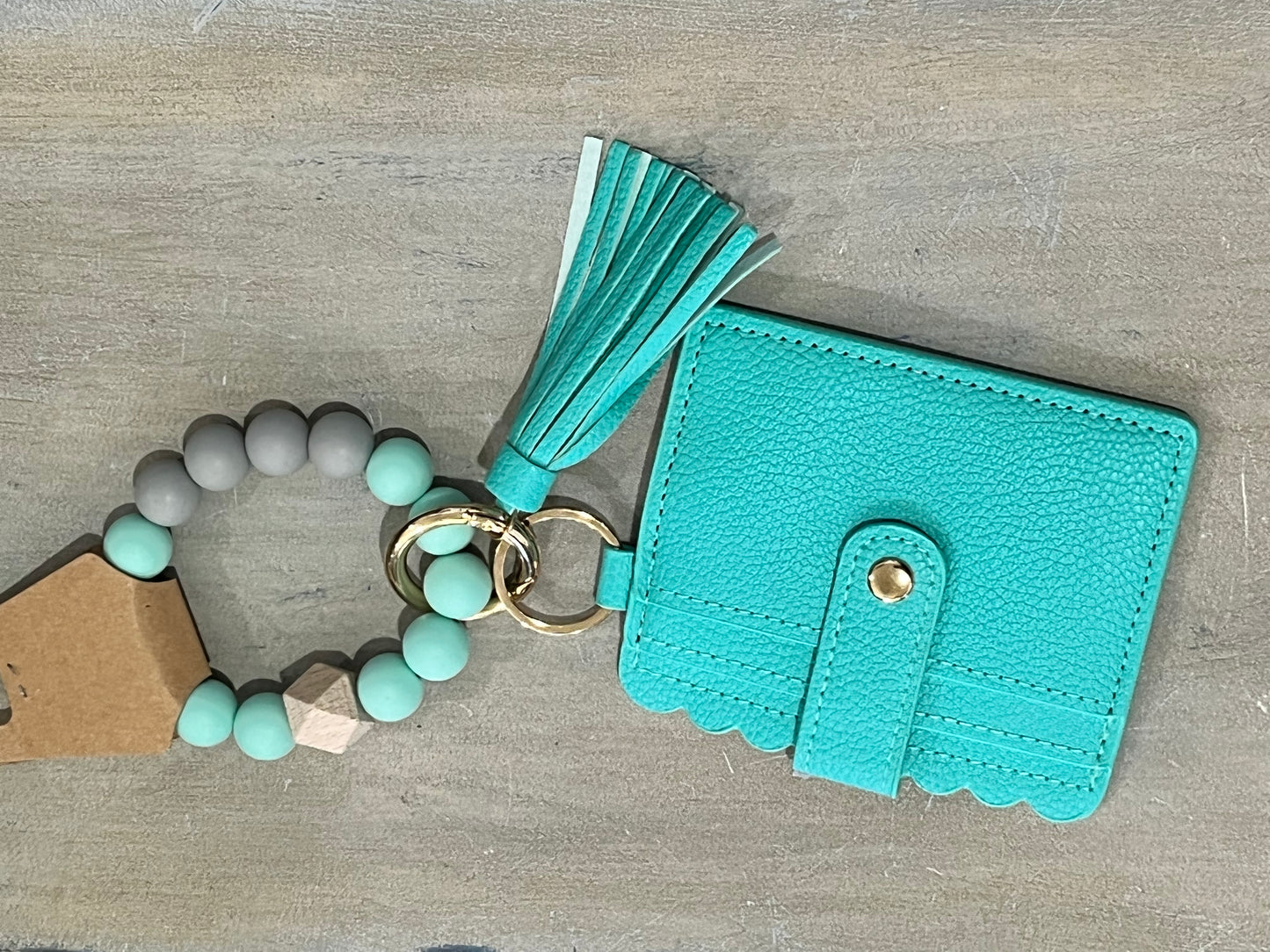 Silicone Keychain & Card Holder