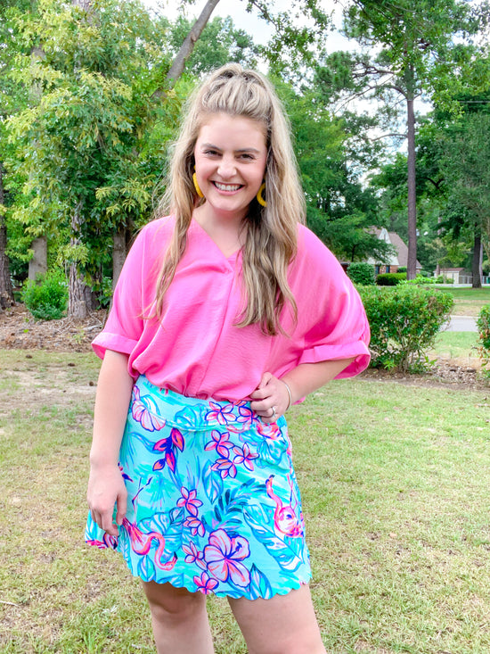 V-Neck High-Low Top *FINAL SALE*