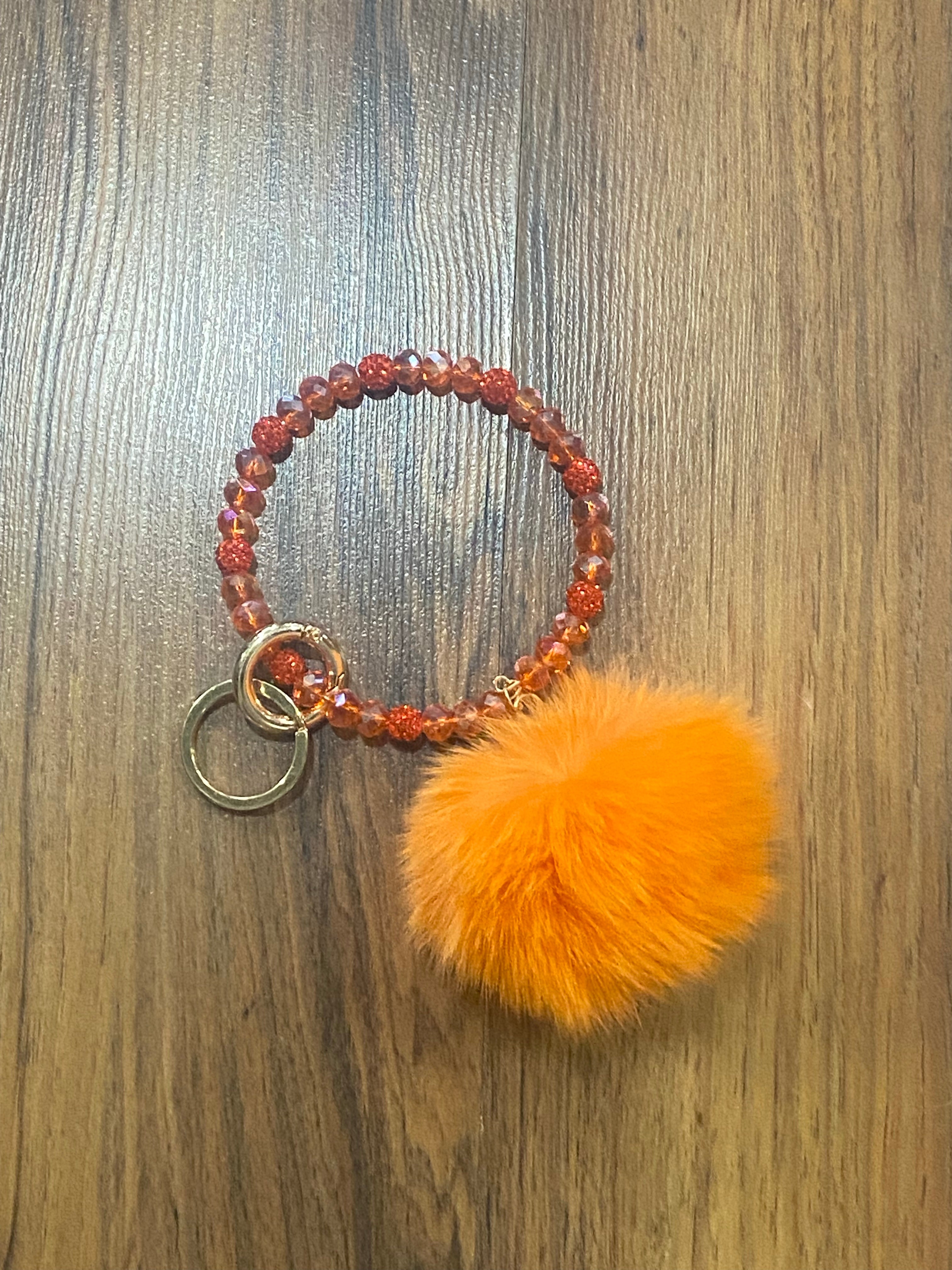 Pom Pom Key Chain