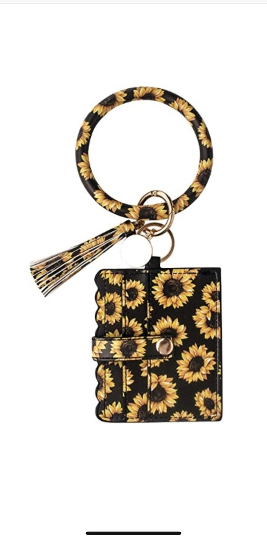Mini fancy card holder/keychain