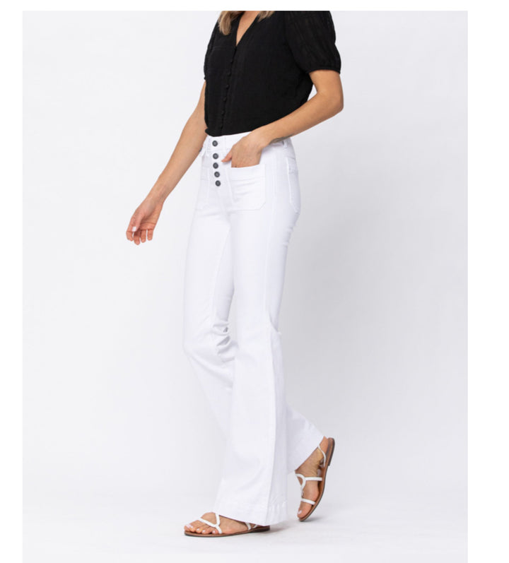 Judy Blue High Rise Button Fly Flare *FINAL SALE*
