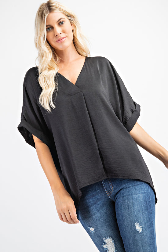 V-Neck High-Low Top *FINAL SALE*