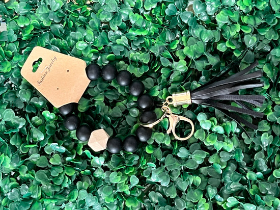 Silicone Beaded Key Rings