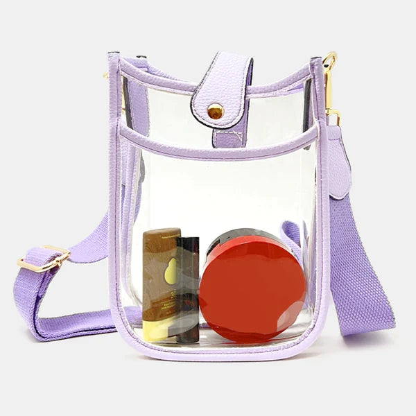 Game Day Mini Clear Crossbody Handbag