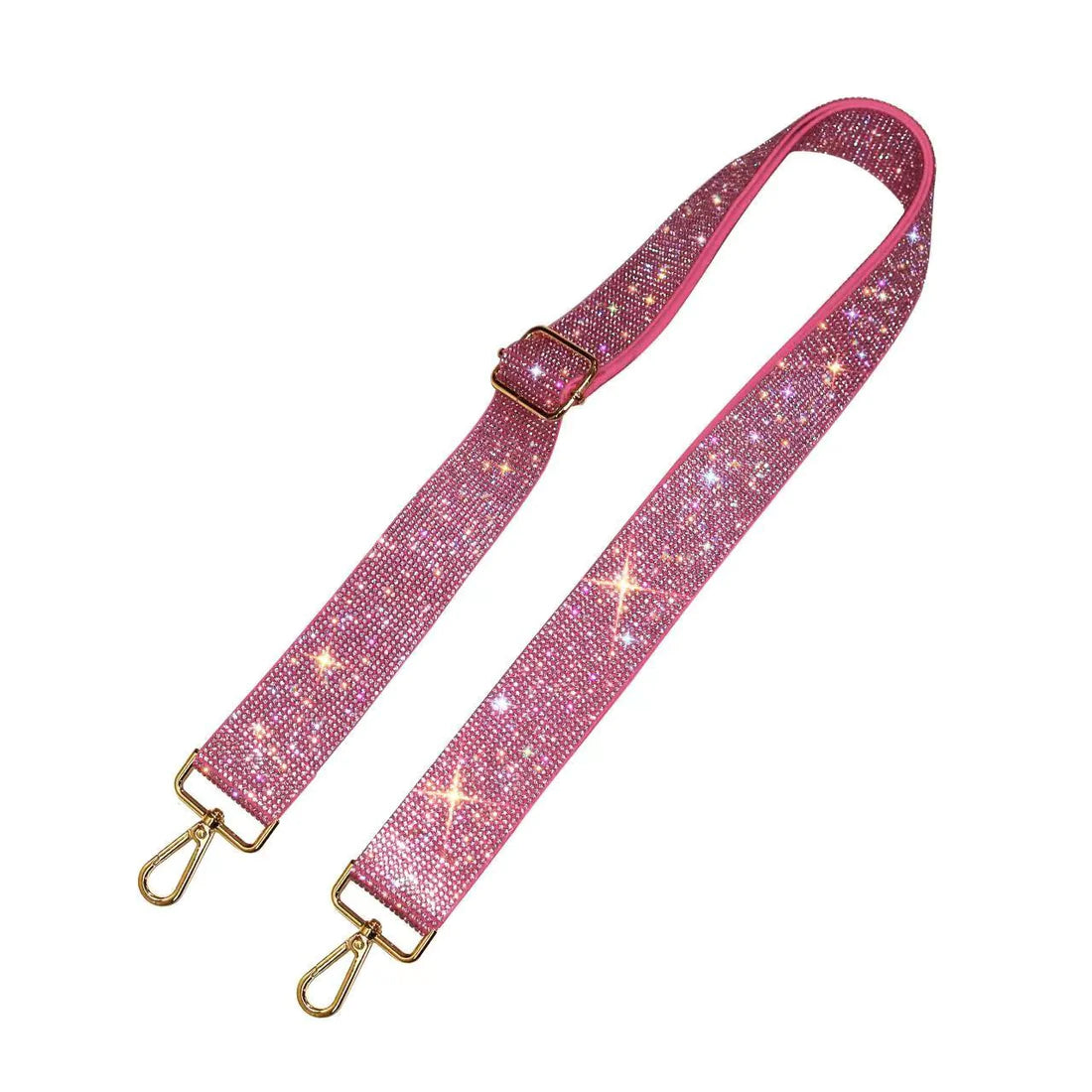 Sparkling Rhinestone Guitar Strap