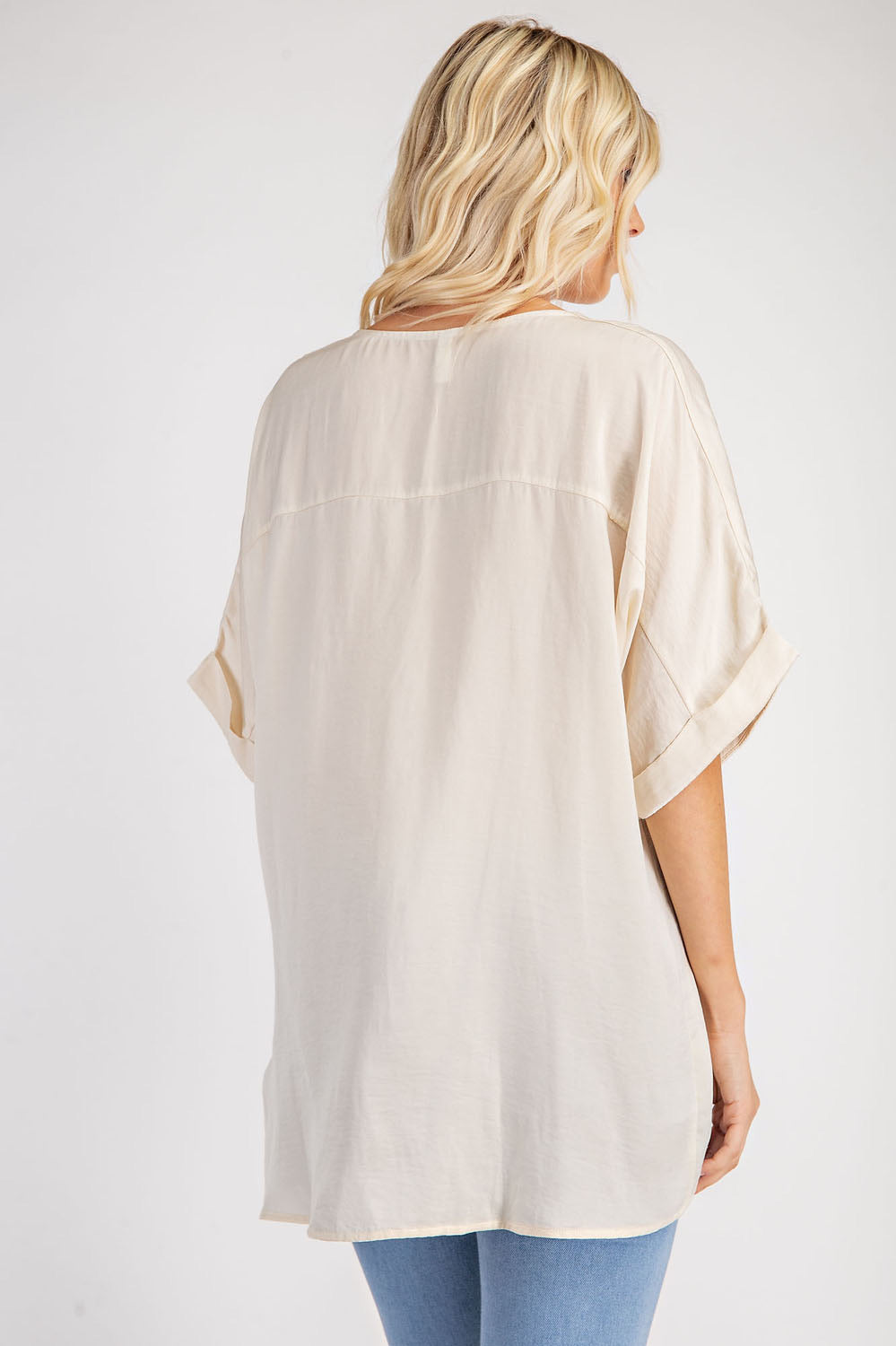 V-Neck High-Low Top *FINAL SALE*