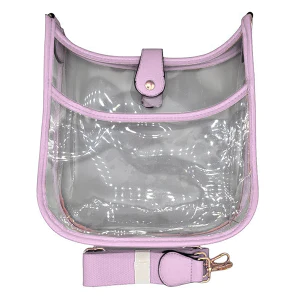 Game Day Clear Crossbody Handbag