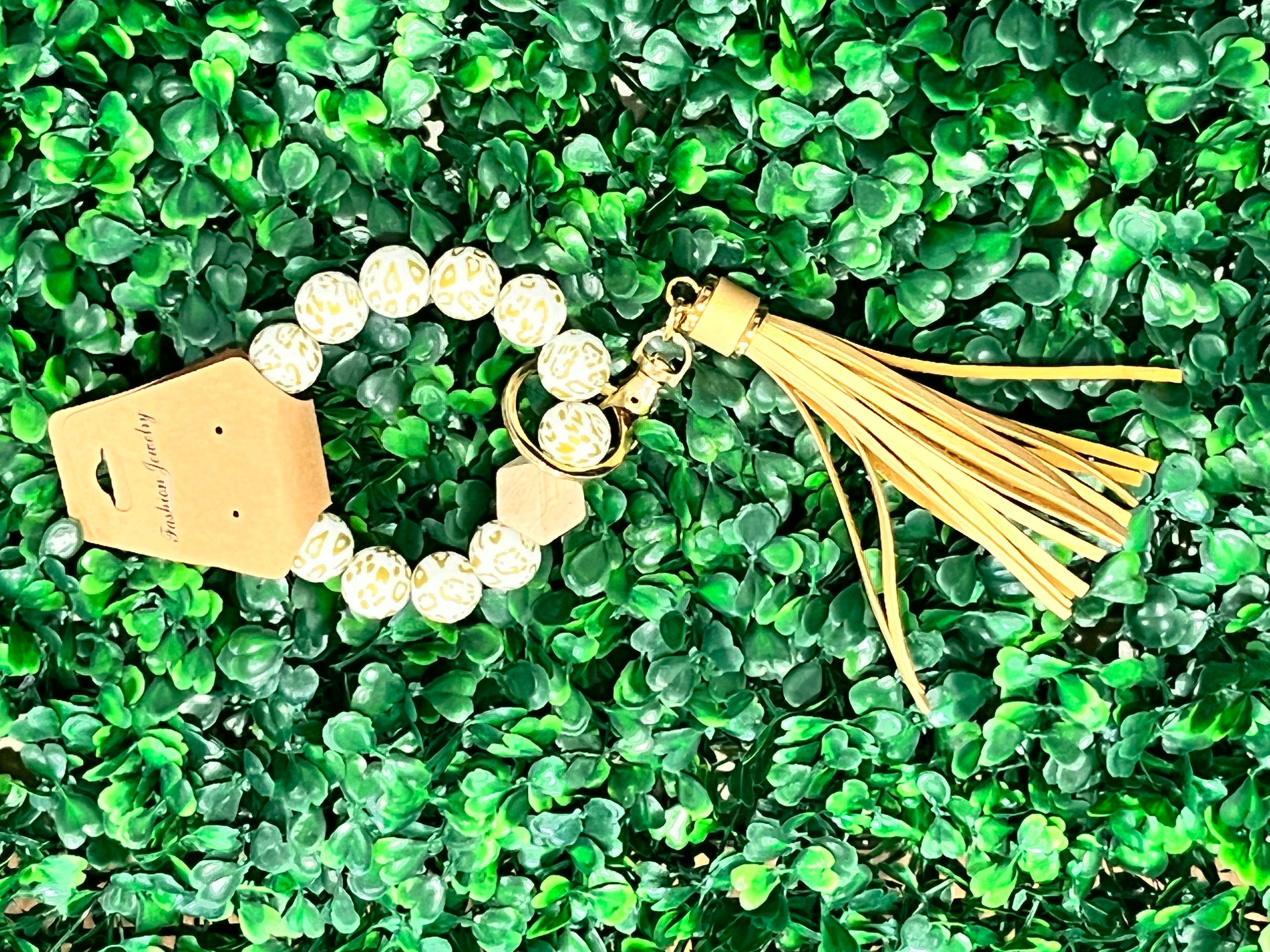 Silicone Beaded Key Rings