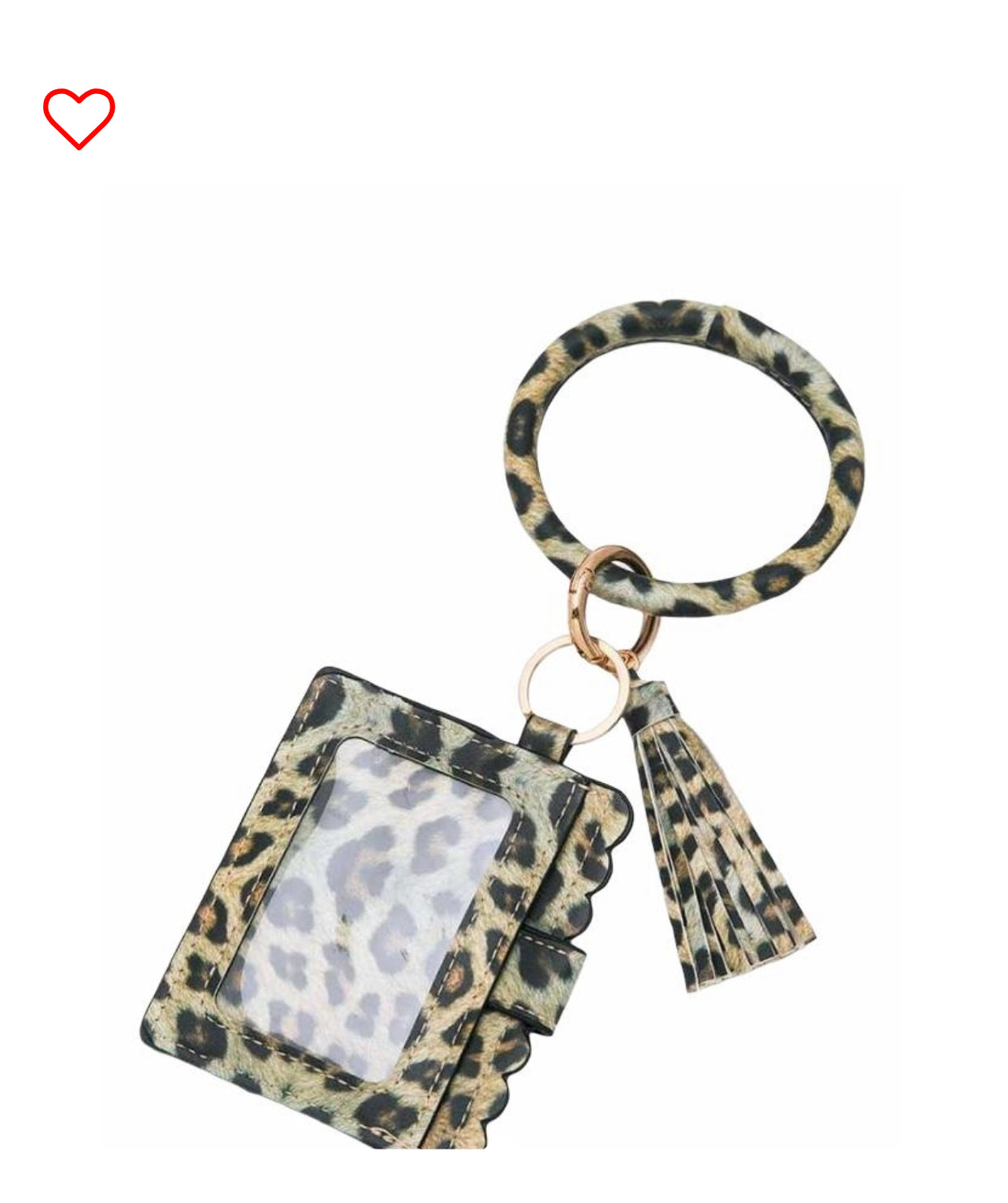 Mini fancy card holder/keychain