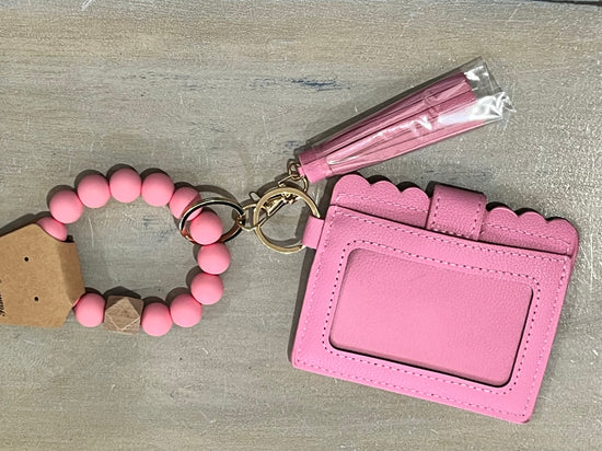 Silicone Keychain & Card Holder