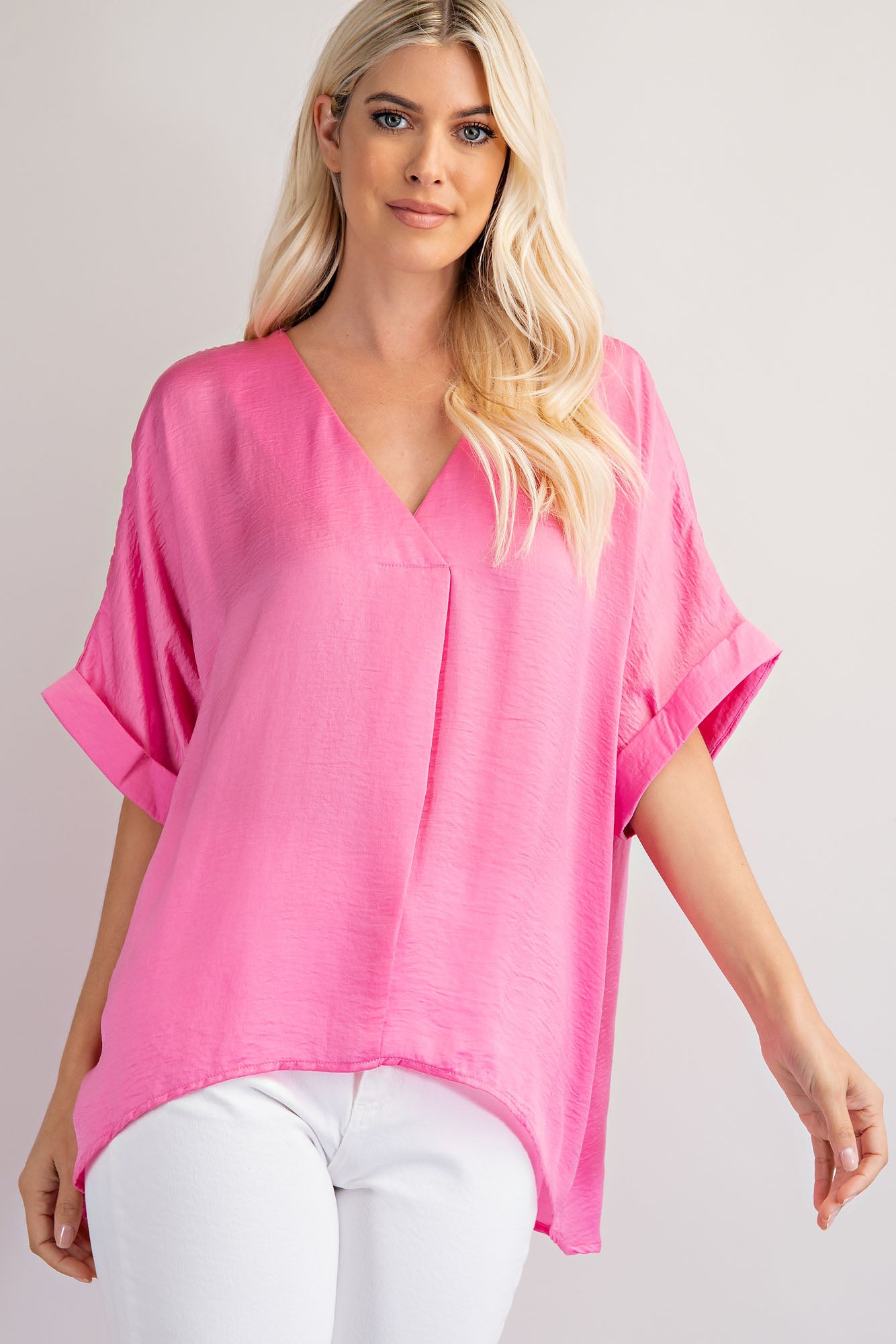 V-Neck High-Low Top *FINAL SALE*