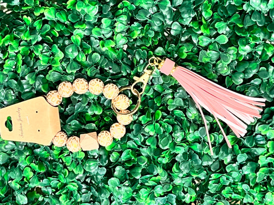 Silicone Beaded Key Rings