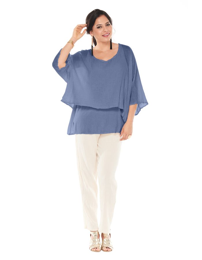 Oh My Gauze Twins Top