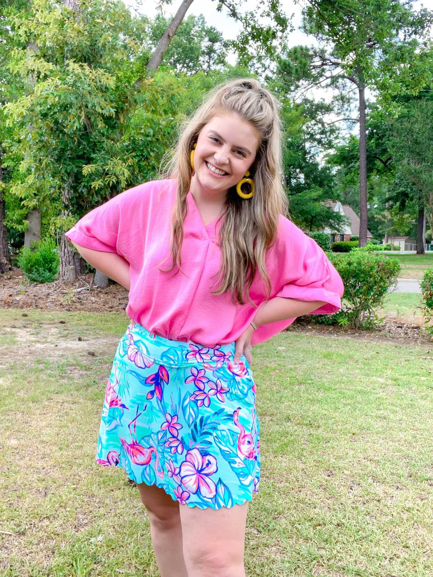 V-Neck High-Low Top *FINAL SALE*