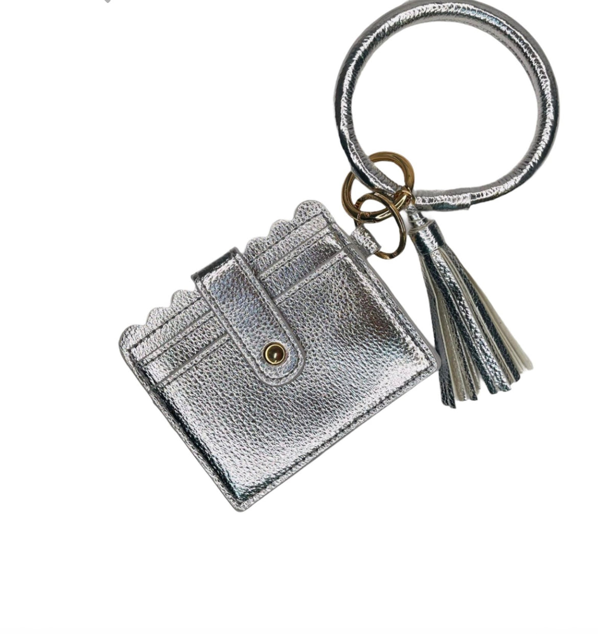 Mini fancy card holder/keychain