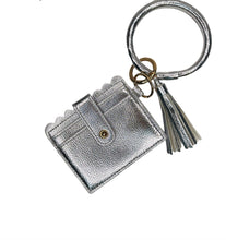 Load image into Gallery viewer, Mini fancy card holder/keychain
