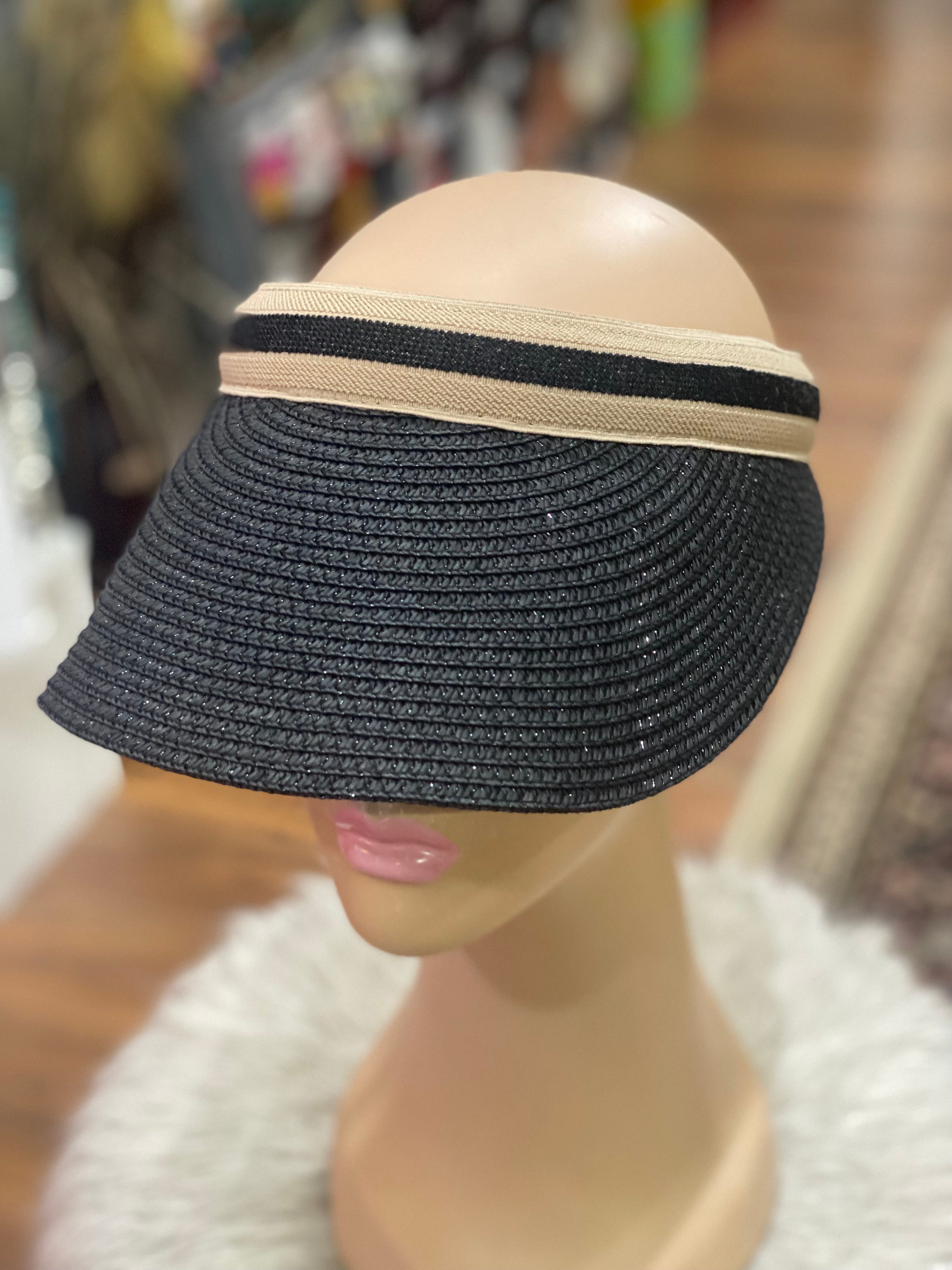 We Walked Straw Visor